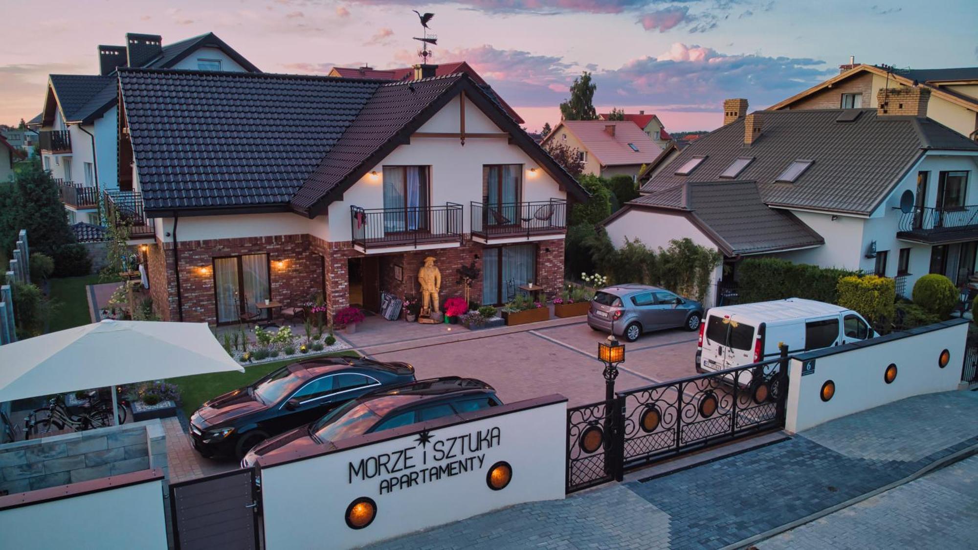 Morze I Sztuka Apartamenty Władysławowo Kültér fotó